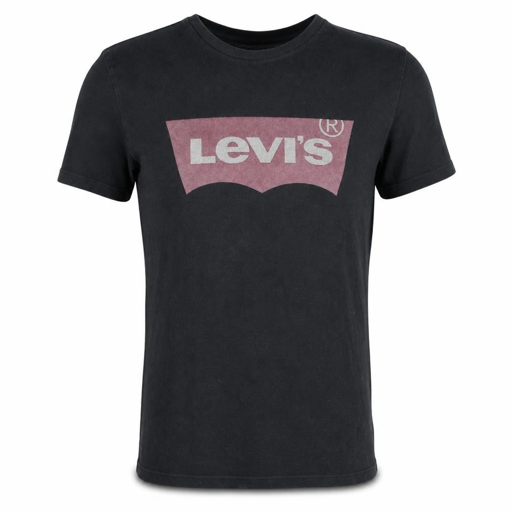 Levi's Men's Black XS Graphic Logo Cotton T-Shirt