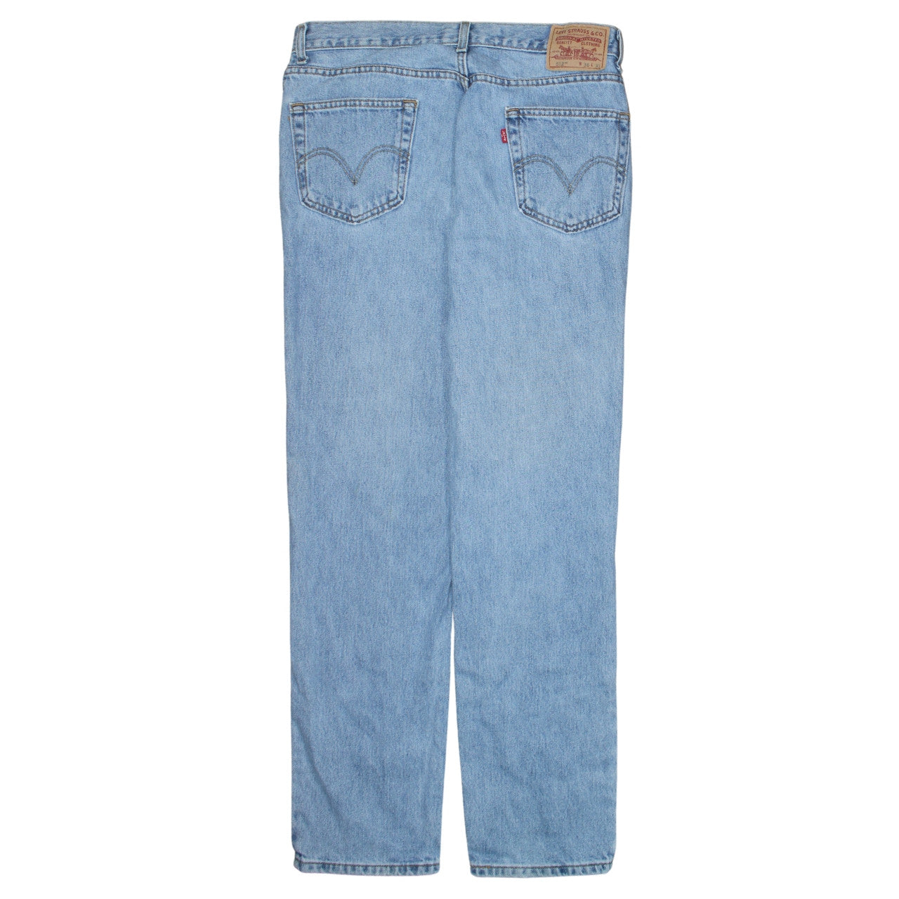 Levi's Men's Blue 512 Slim Fit Light Wash Denim Jeans W36 L32