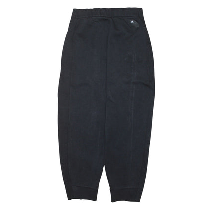 Brand and care label for Adidas women’s black m jogger sweatpants cotton blend