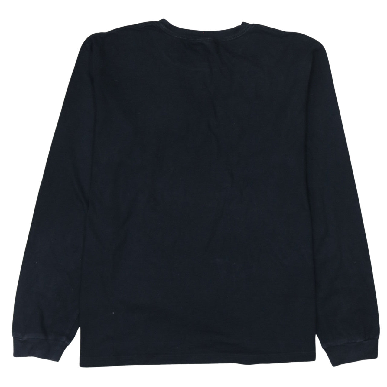 Calvin Klein Men's Black Long Sleeve Cotton Logo Top XL