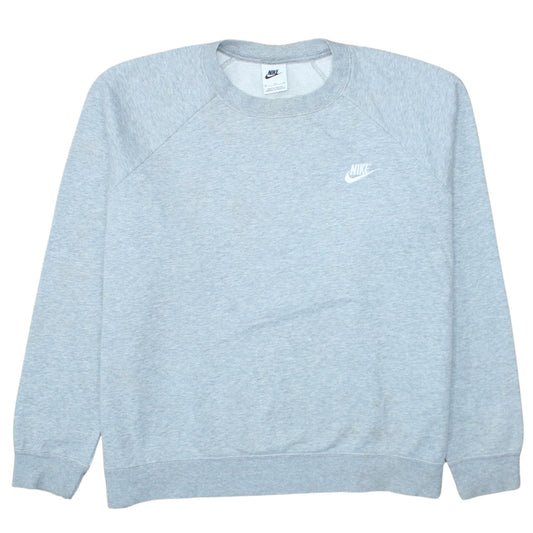Nike Women’s Grey XL Pullover Crew Neck Sweatshirt