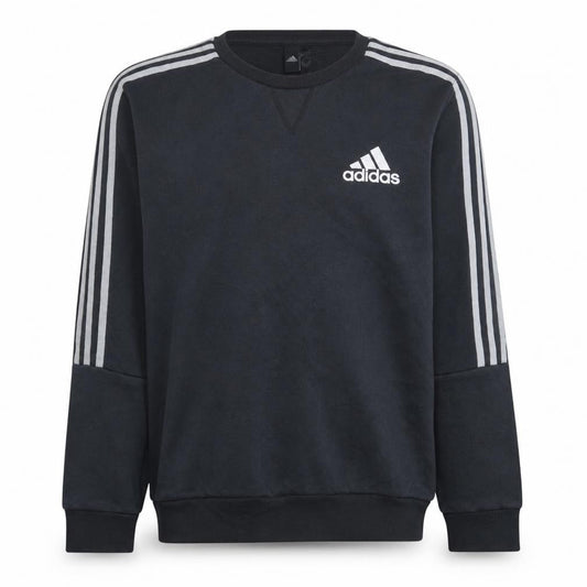 Adidas Men's Black Crew Neck Pullover Sweatshirt Size L