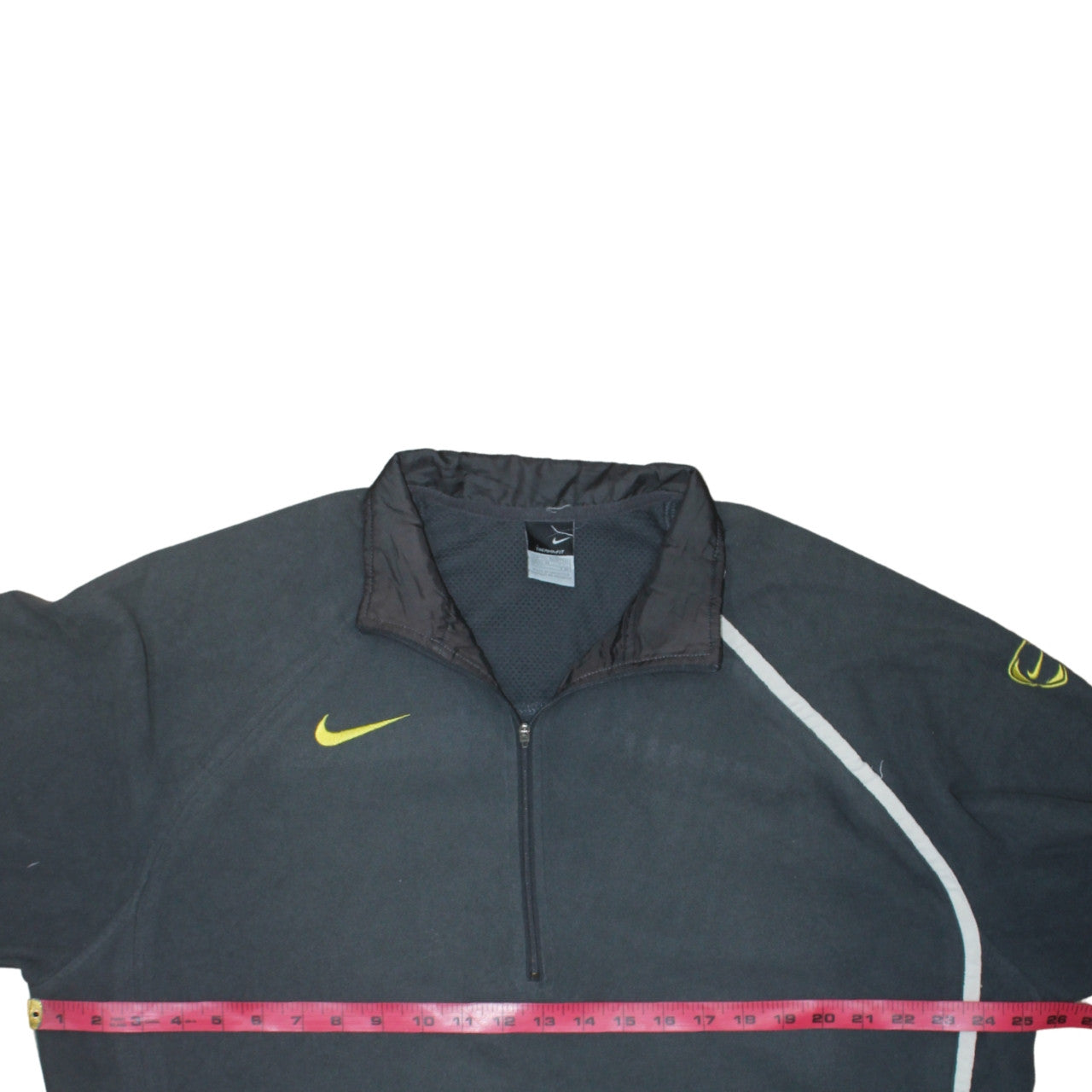 Nike Therma-Fit Men's Grey 1/4 Zip Fleece Sweatshirt 2XL