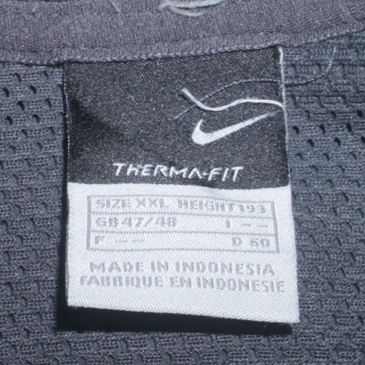 Nike Therma-Fit Men's Grey 1/4 Zip Fleece Sweatshirt 2XL