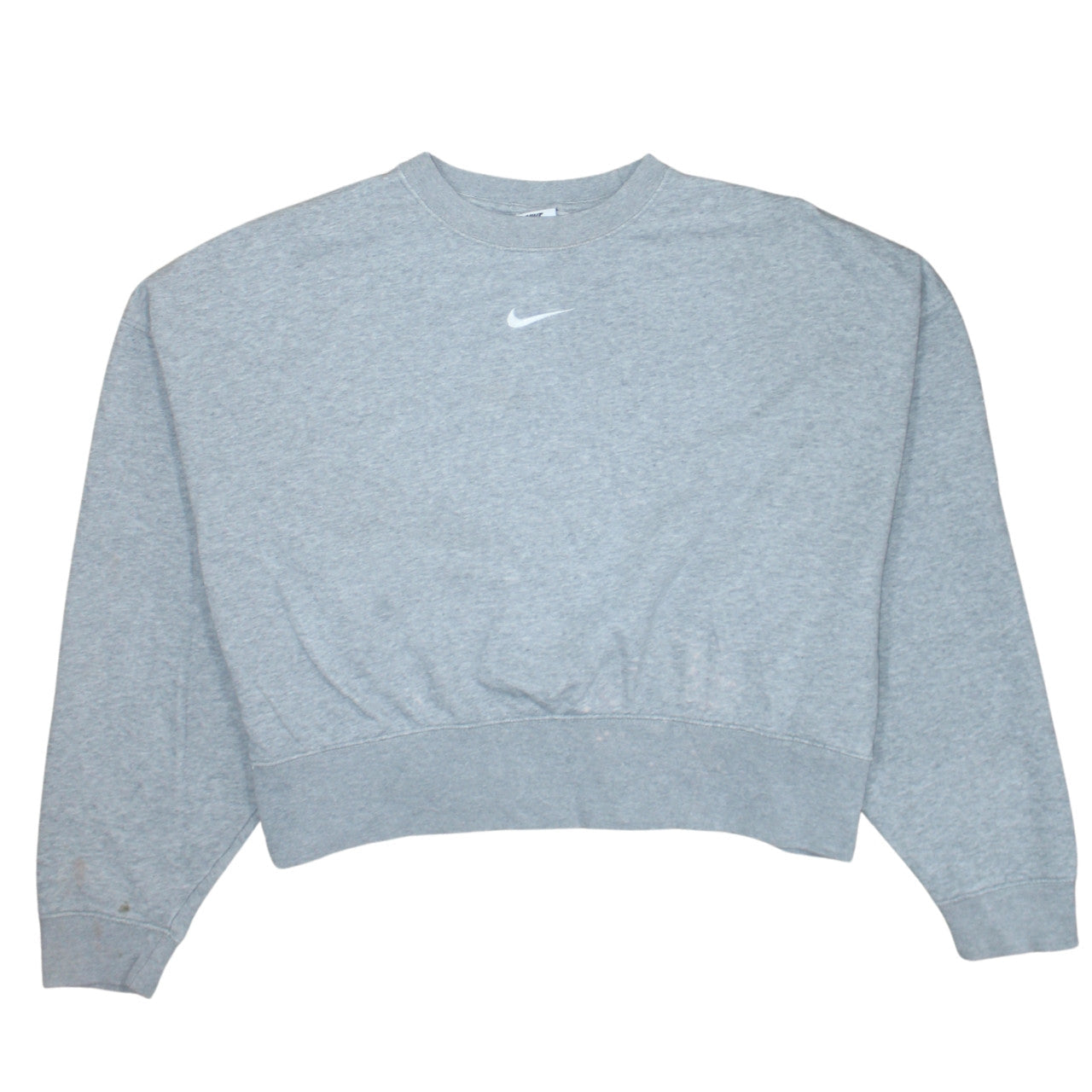 Nike Womens Grey XS Pullover Crew Neck Sweatshirt