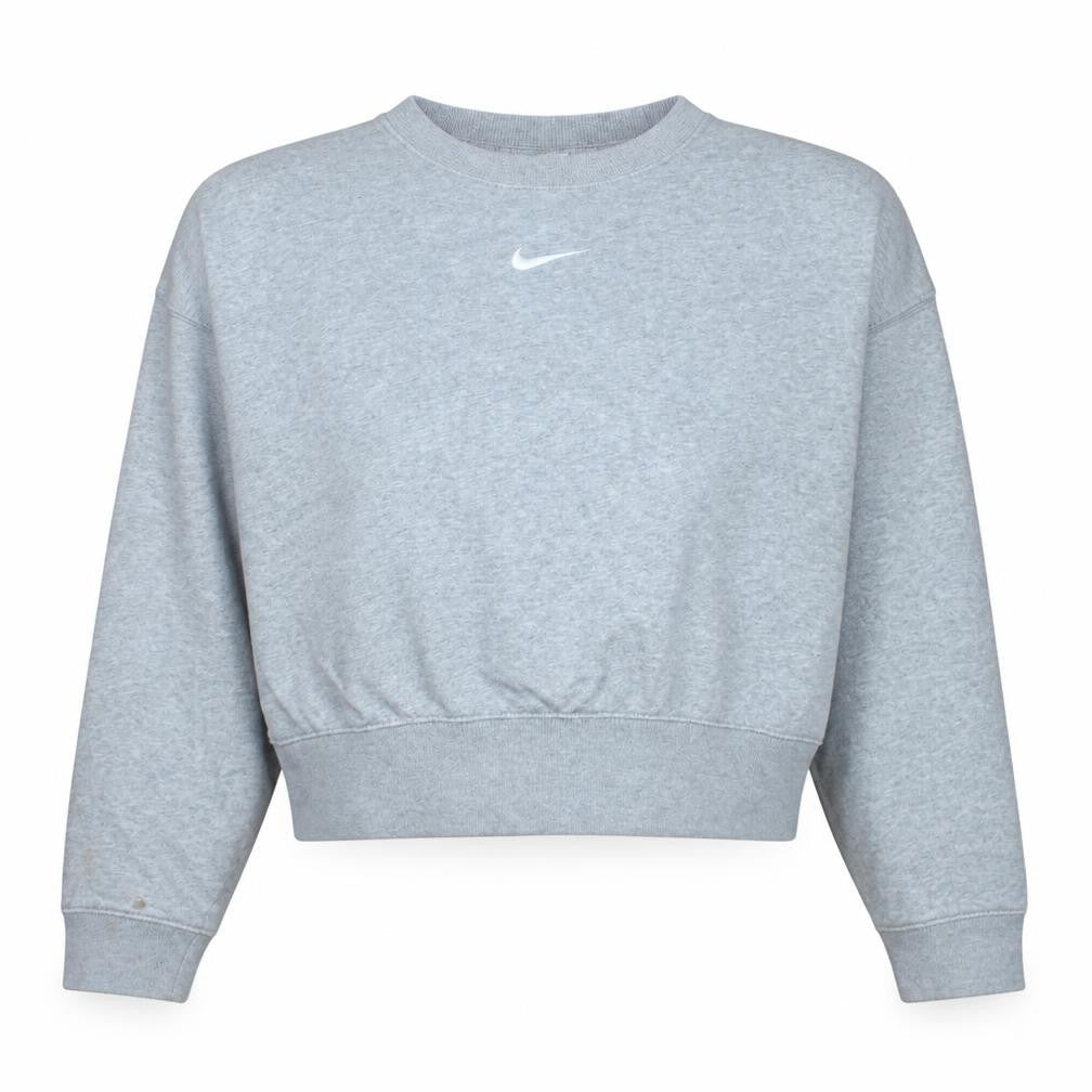 Nike Womens Grey XS Pullover Crew Neck Sweatshirt
