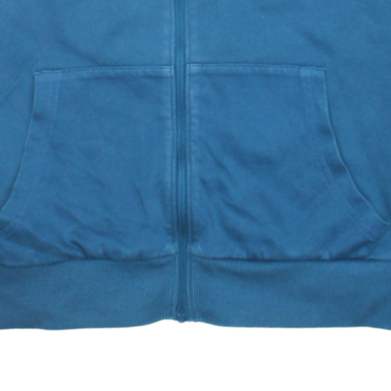 NikeCourt Women’s Blue Full Zip Hoodie Small Cotton Blend
