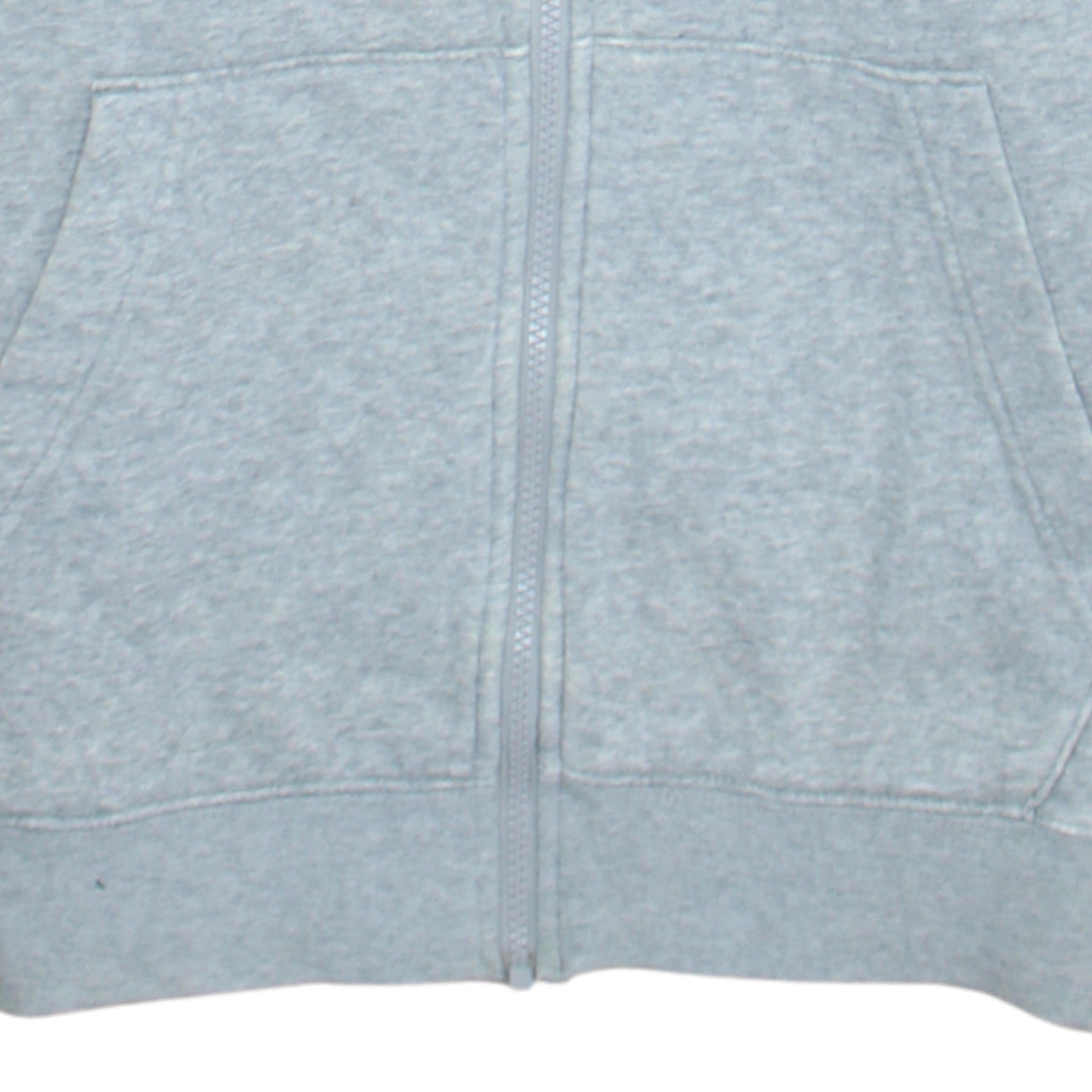 Nike Men's Grey Full Zip Hoodie Size S Regular Fit Sportswear
