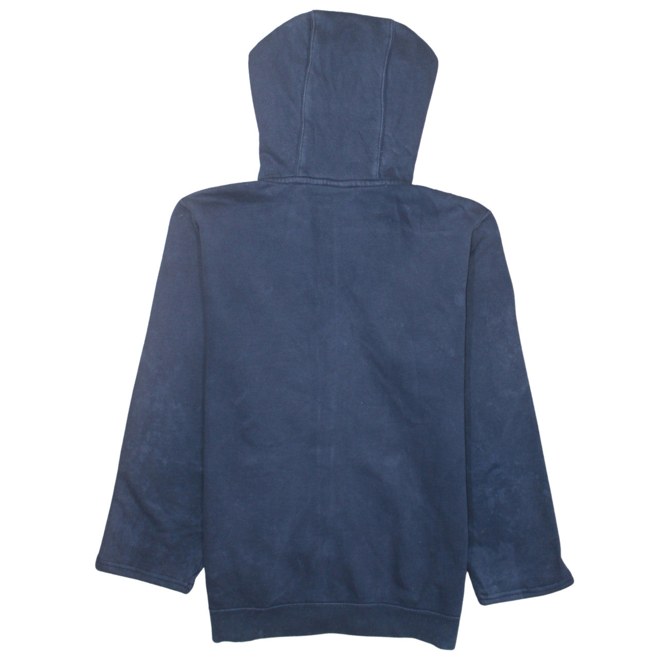 Nike Men's Blue Full Zip Hoodie Medium Cotton Fleece Sweatshirt