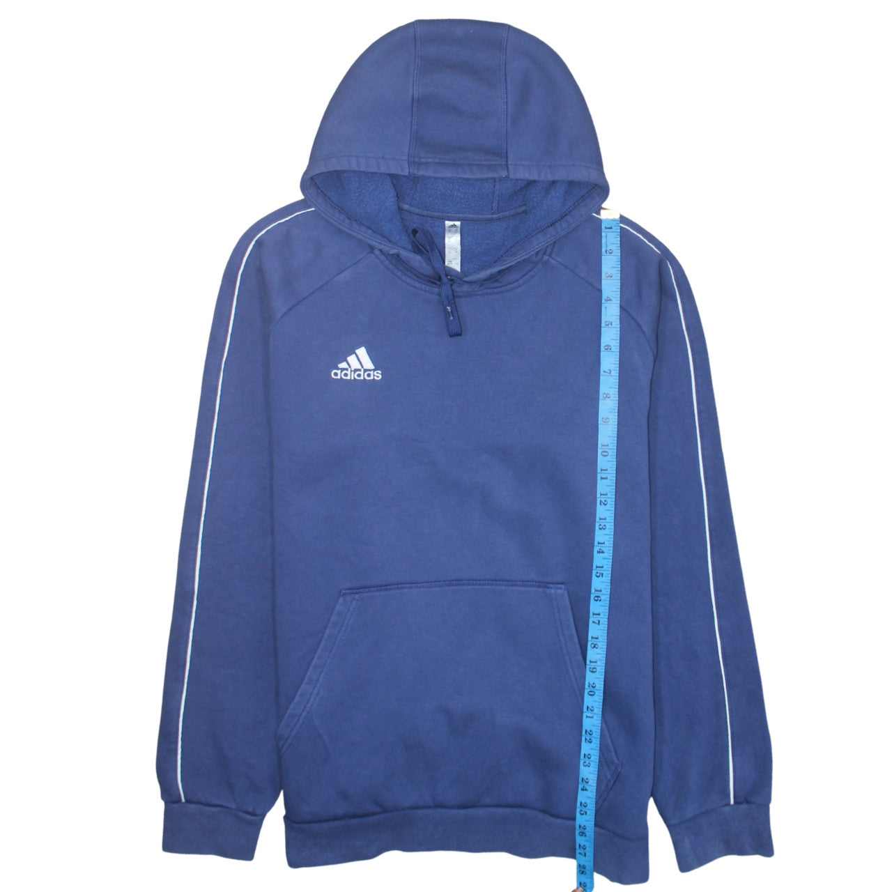Adidas Men's Blue XL Pullover Hoodie Fleece Sportswear