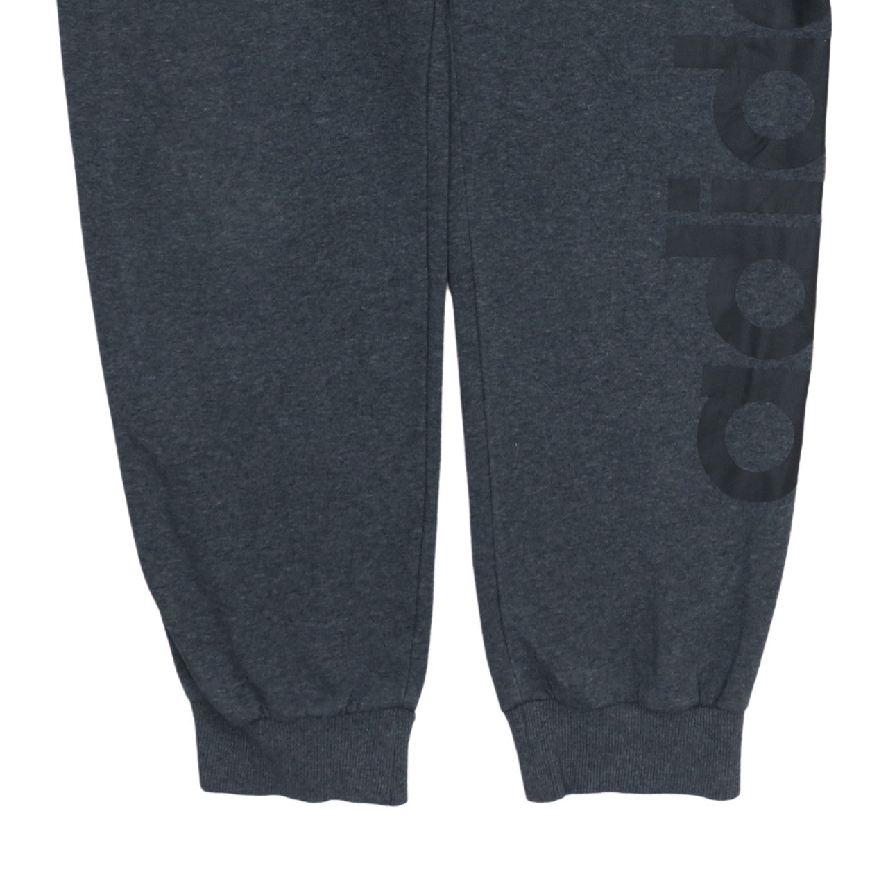 Adidas Womens Grey Jogger Trousers Size 12-14 Fleece Activewear