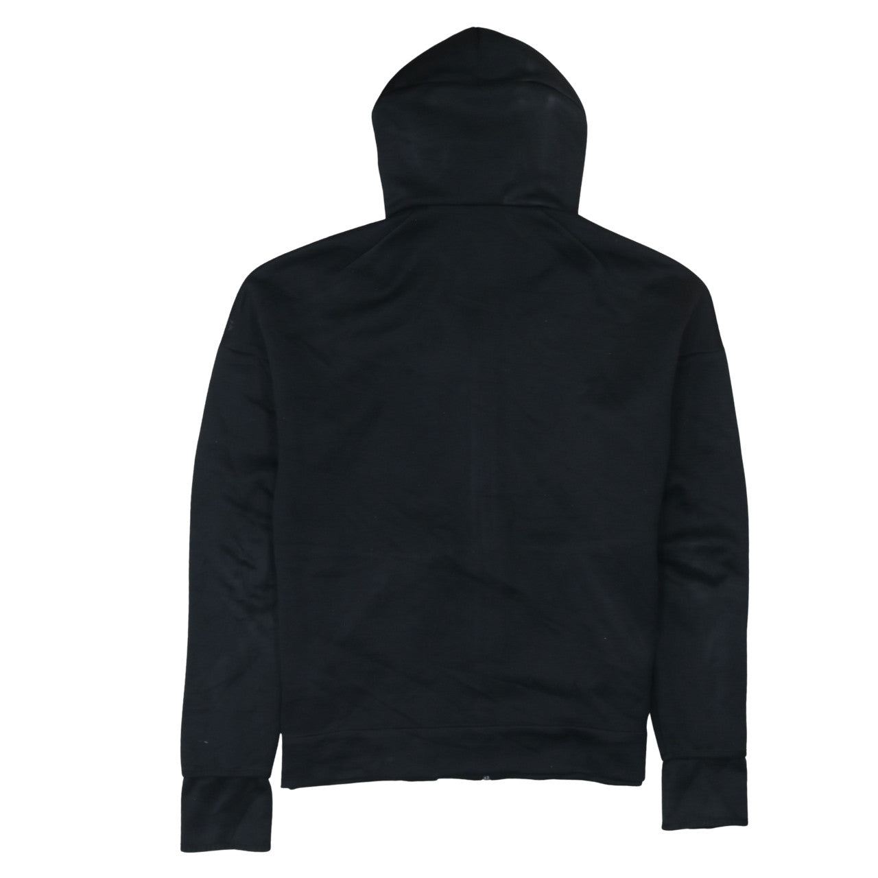 Adidas Men’s Black Full Zip Hoodie Size M Regular Fit Sportswear