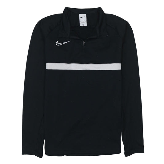 Nike Men's Black Dri-FIT 1/4 Zip Pullover Sweatshirt M