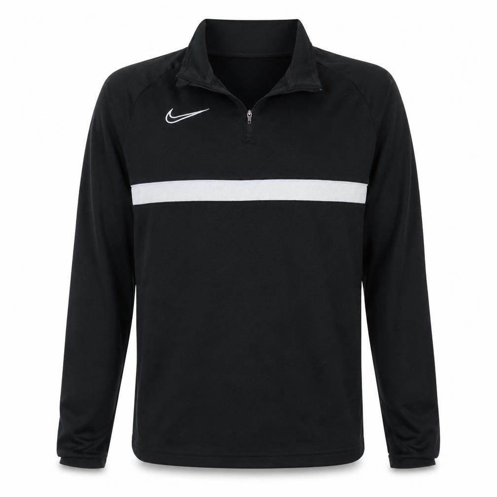 Nike Men's Black Dri-FIT 1/4 Zip Pullover Sweatshirt M