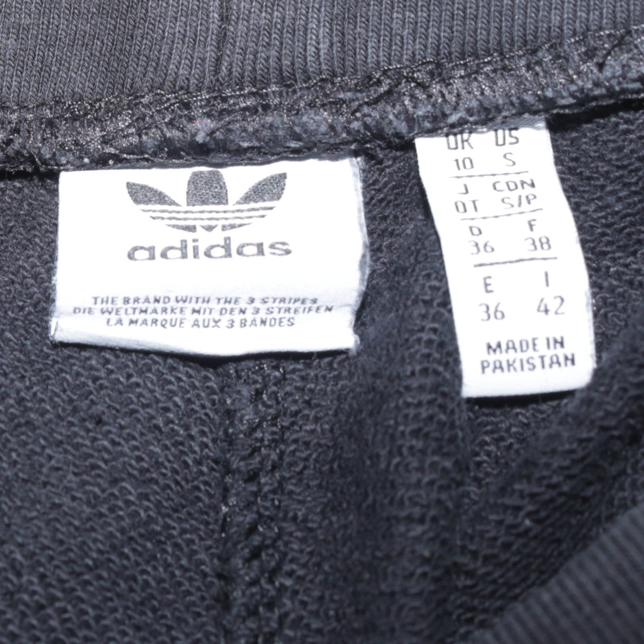 Adidas Women Black Jogger Sweatpants Size S Adjustable Waist