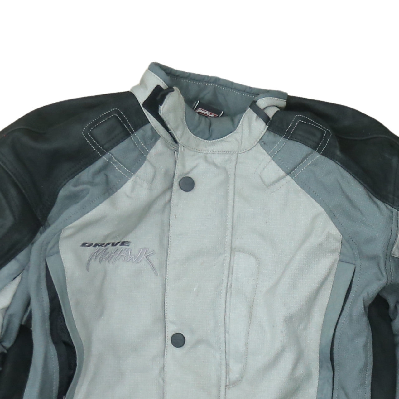 Polo Drive Mohawk Men's Grey Motorcycle Jacket L Waterproof