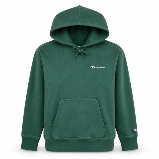 Champion Womens Green Pullover Hoodie XS Cotton Blend Casual