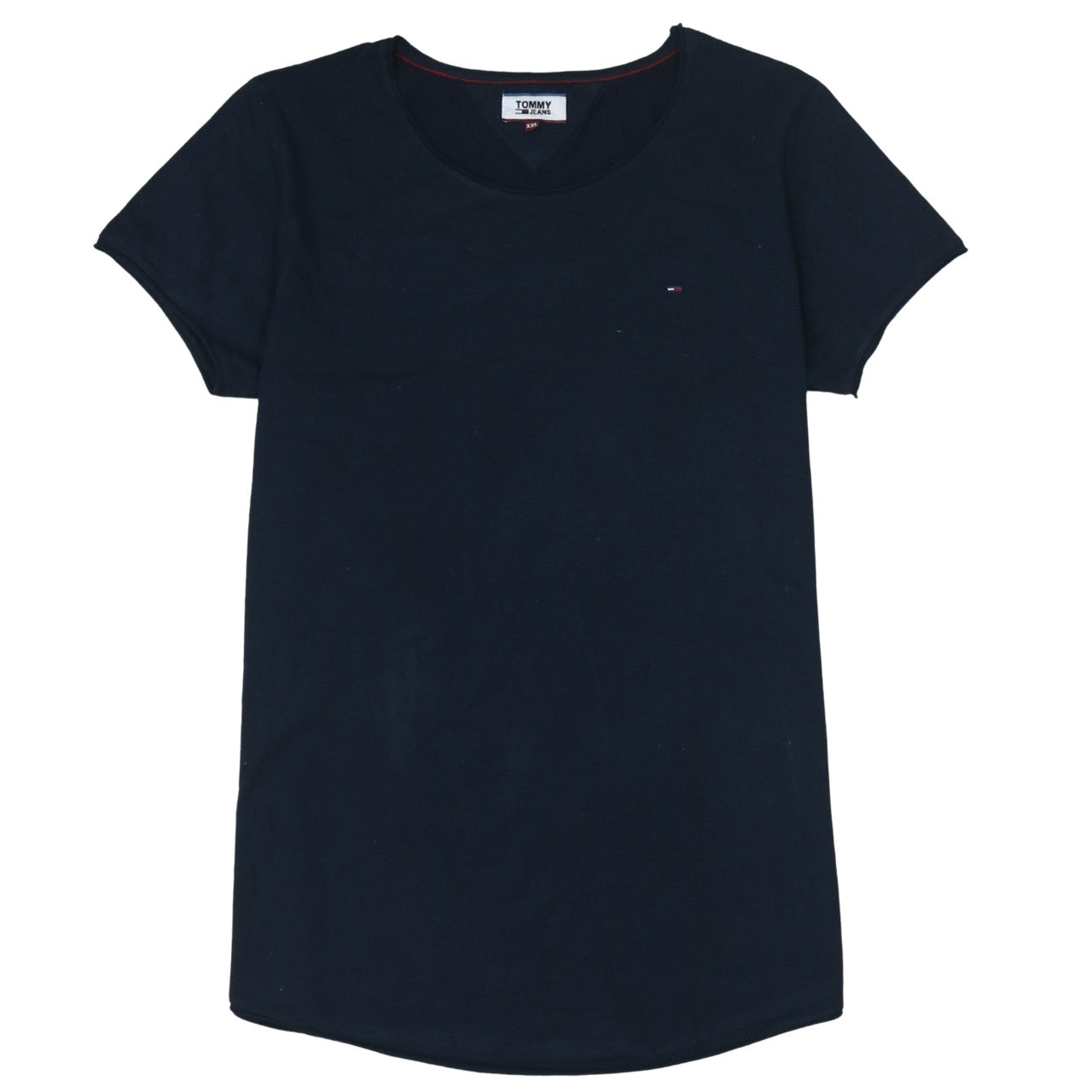 Tommy Jeans Men's Blue 2XL Crew Neck Short Sleeve Cotton T-Shirt
