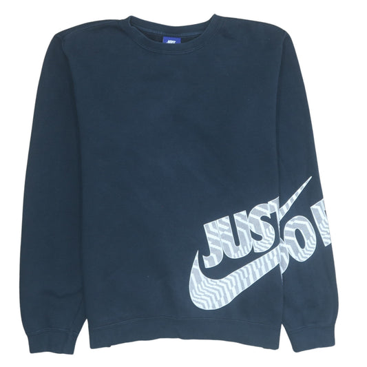 Nike Men's Black Medium Pullover Graphic Sweatshirt