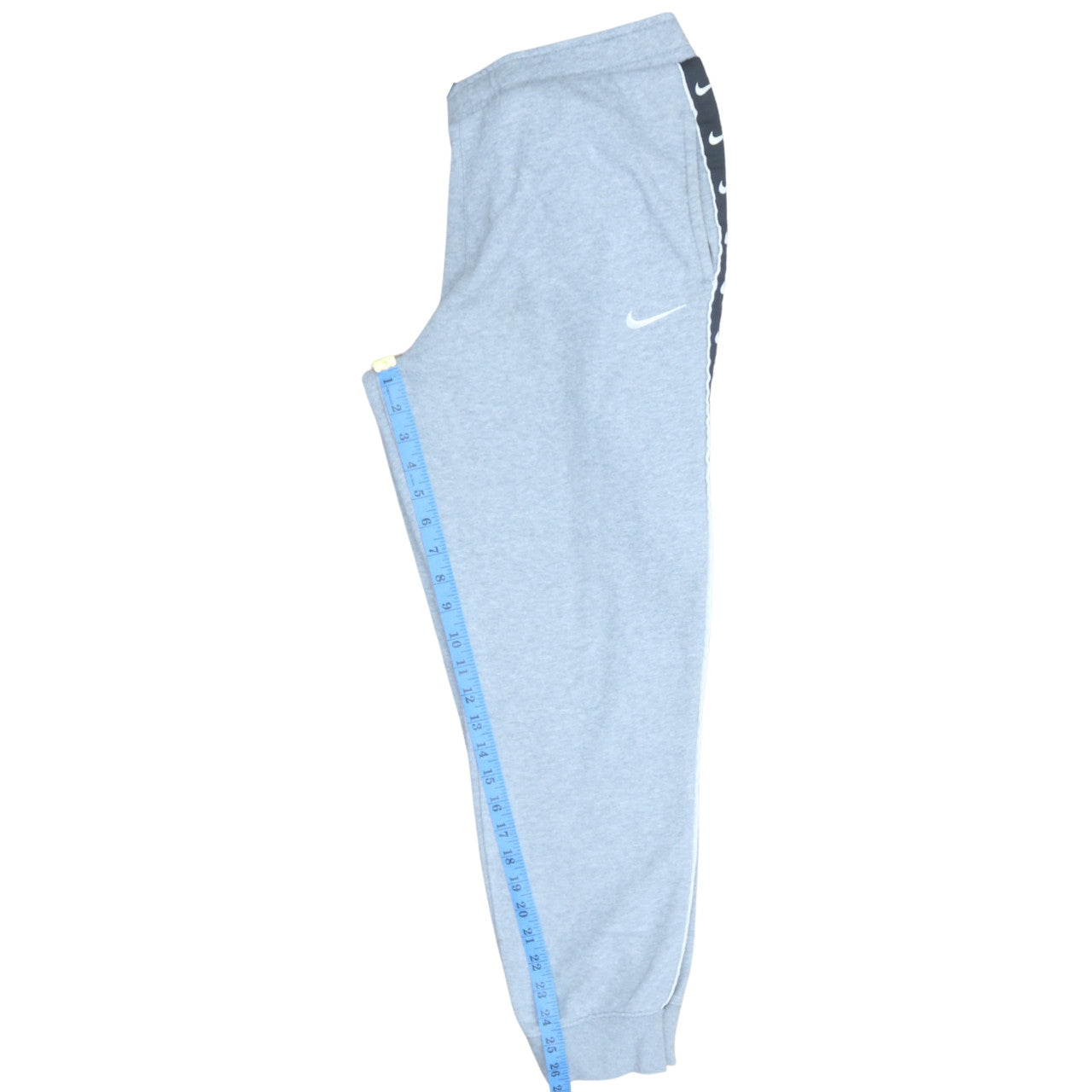 Nike Womens Grey Jogger Sweatpants Medium Tapered Fleece Comfort