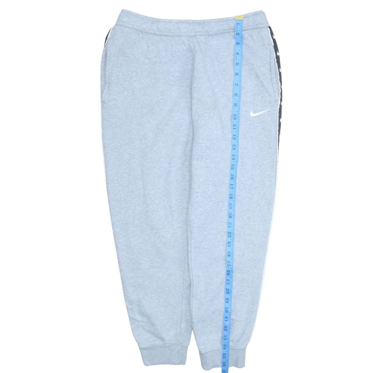 Nike Womens Grey Jogger Sweatpants Medium Tapered Fleece Comfort