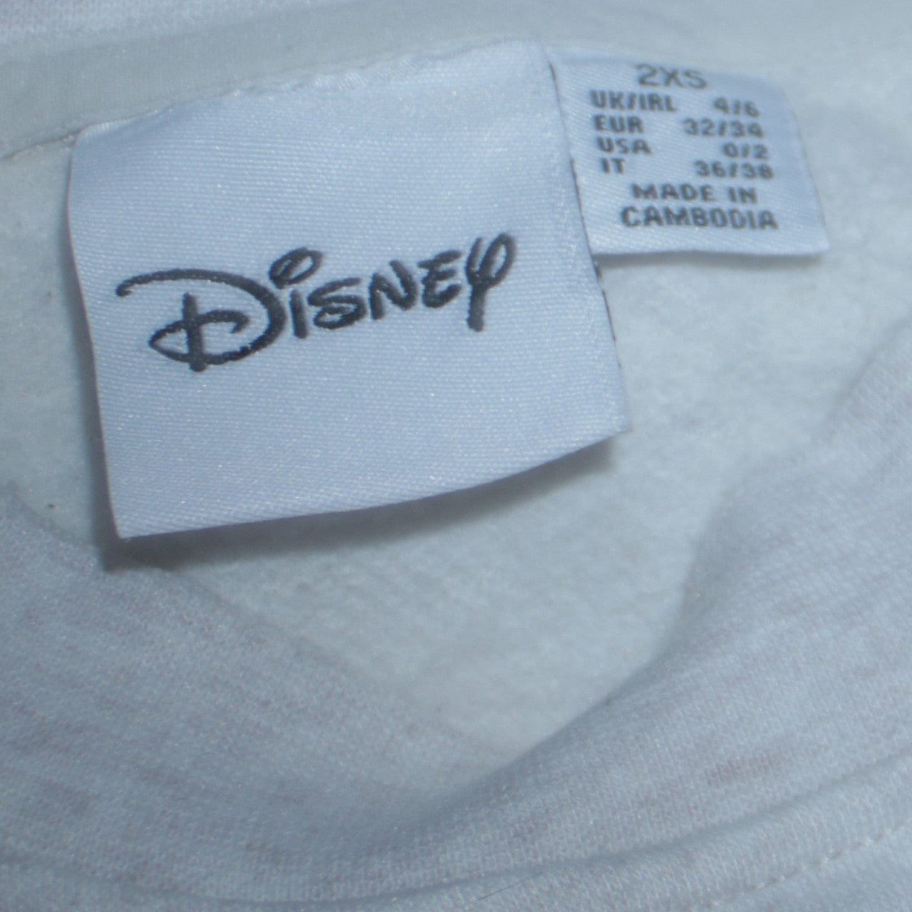Disney Womens Grey Winnie the Pooh Pullover Sweatshirt 2XS