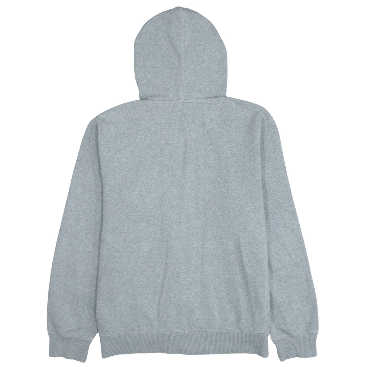 Nike Mens Grey Full Zip Hoodie L Sportswear Cotton Blend