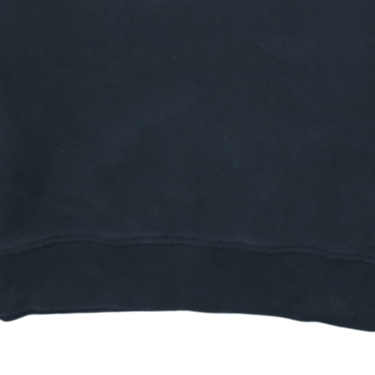 Calvin Klein Jeans Men Black Large Crew Neck Cotton Sweatshirt