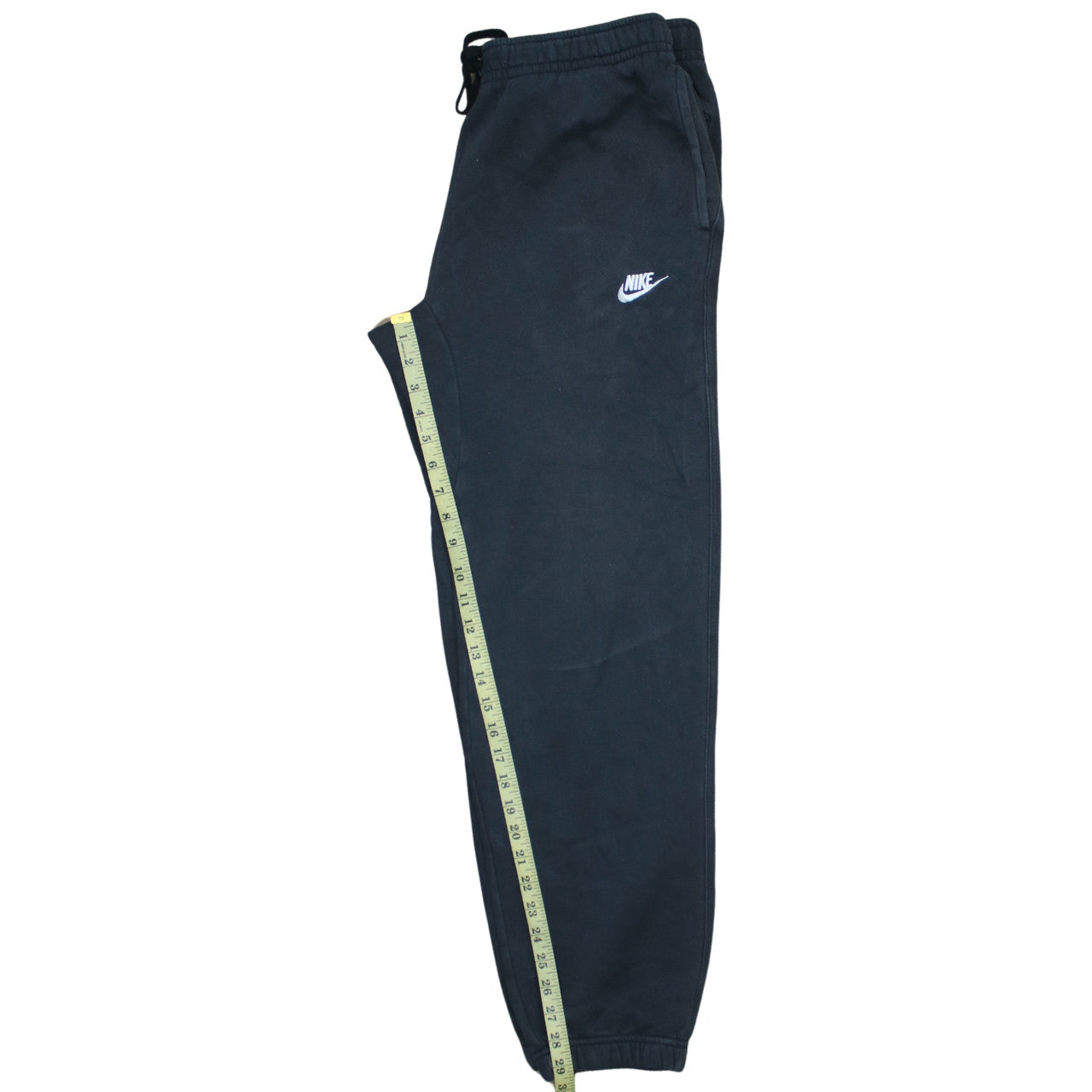 Nike Men's Black Regular Fit Sweatpants M Fleece Trousers