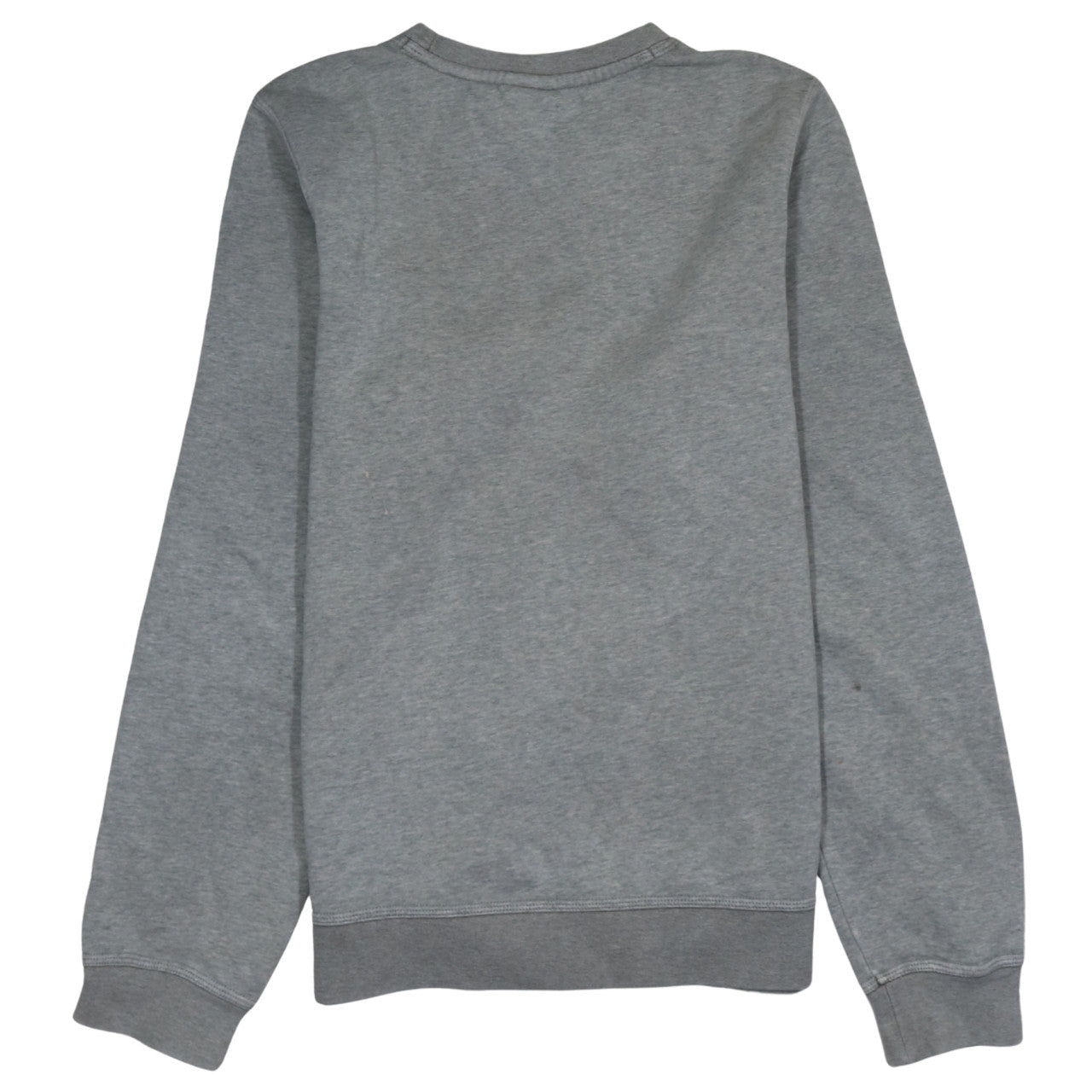 Nike Men's Grey Crew Neck Pullover Sweatshirt Size S Regular Fit
