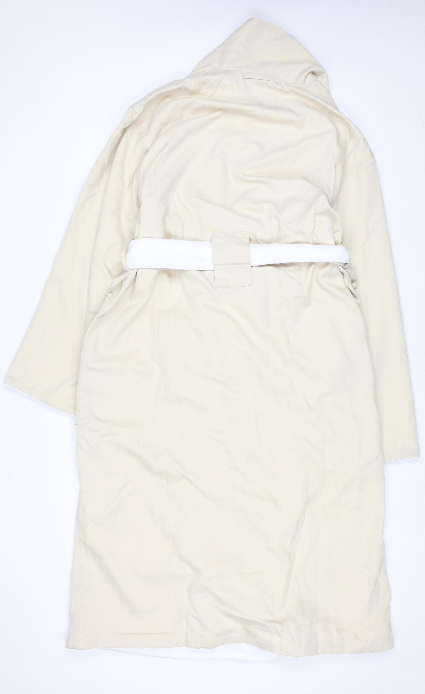 Monarch Cypress Women Beige Fleece Kimono Robe M
