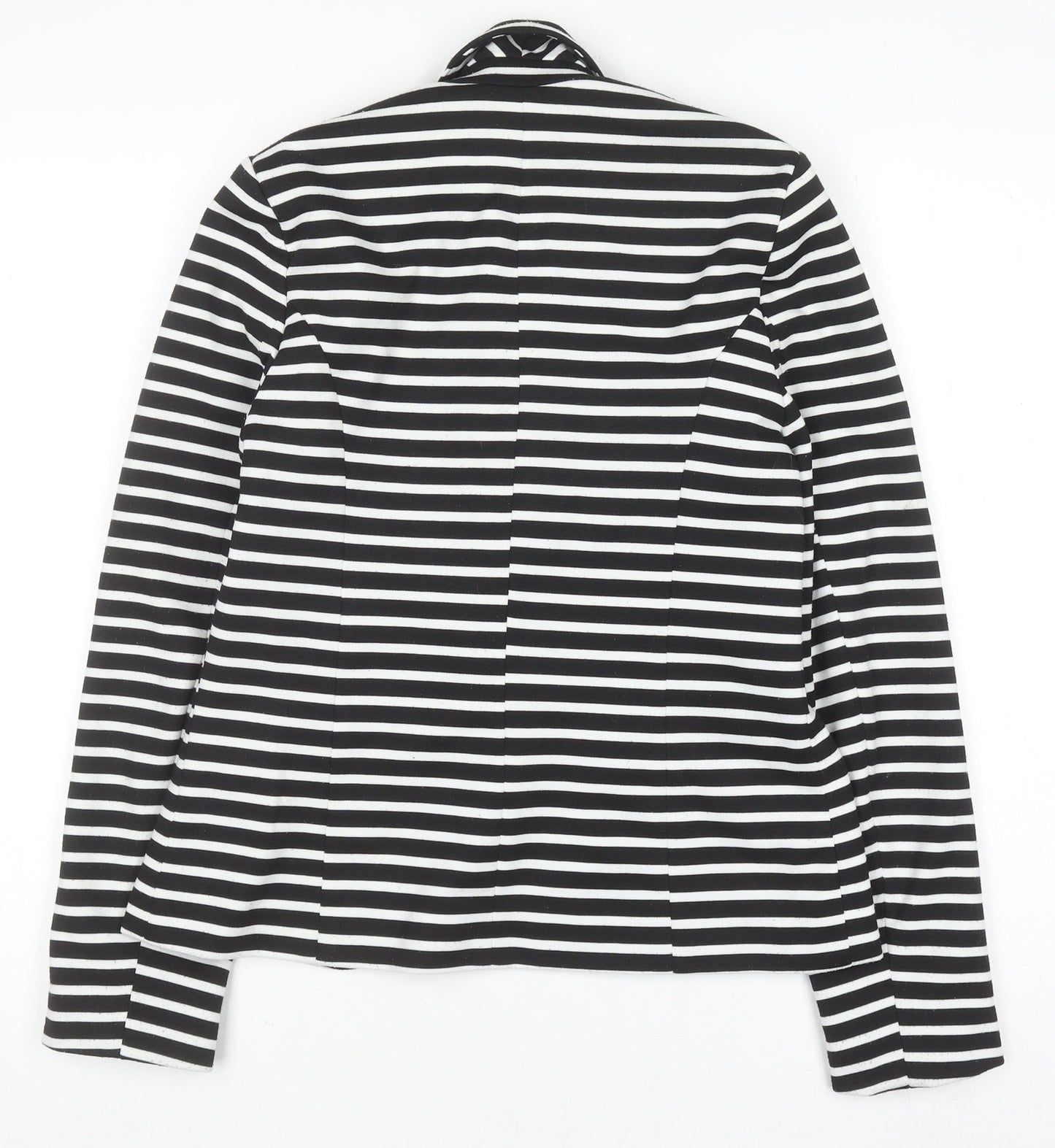 Atmosphere Women’s Black White Striped Blazer Size 10