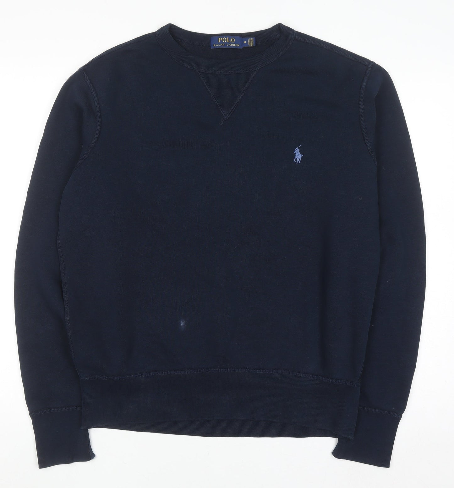 Ralph Lauren Men's Blue Crew Neck Pullover Sweatshirt M