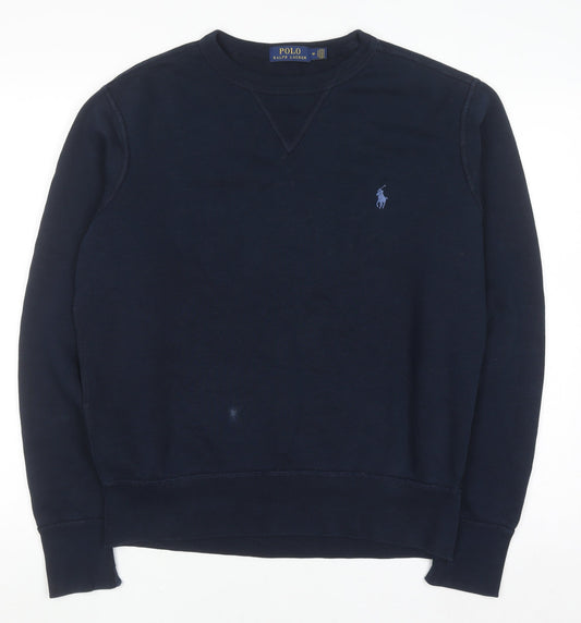 Ralph Lauren Men's Blue Crew Neck Pullover Sweatshirt M