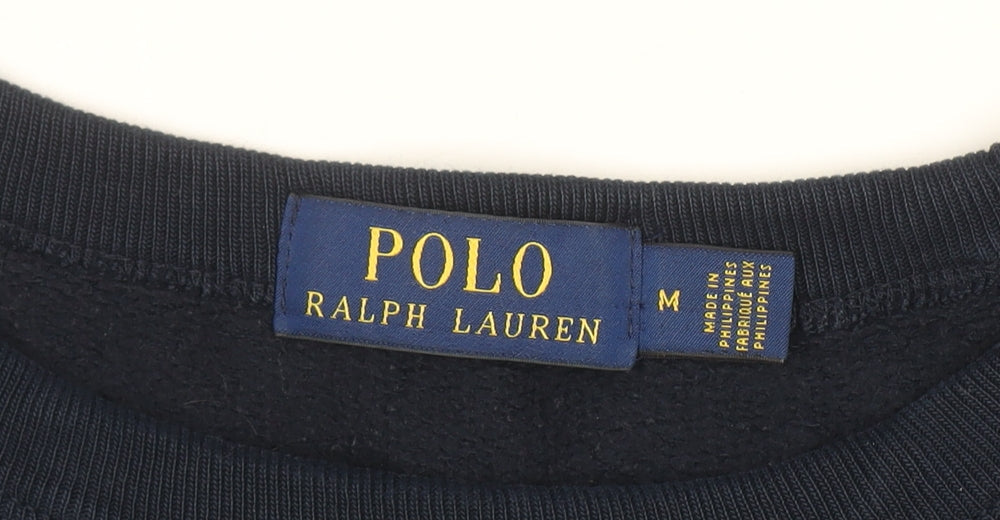 Ralph Lauren Men's Blue Crew Neck Pullover Sweatshirt M