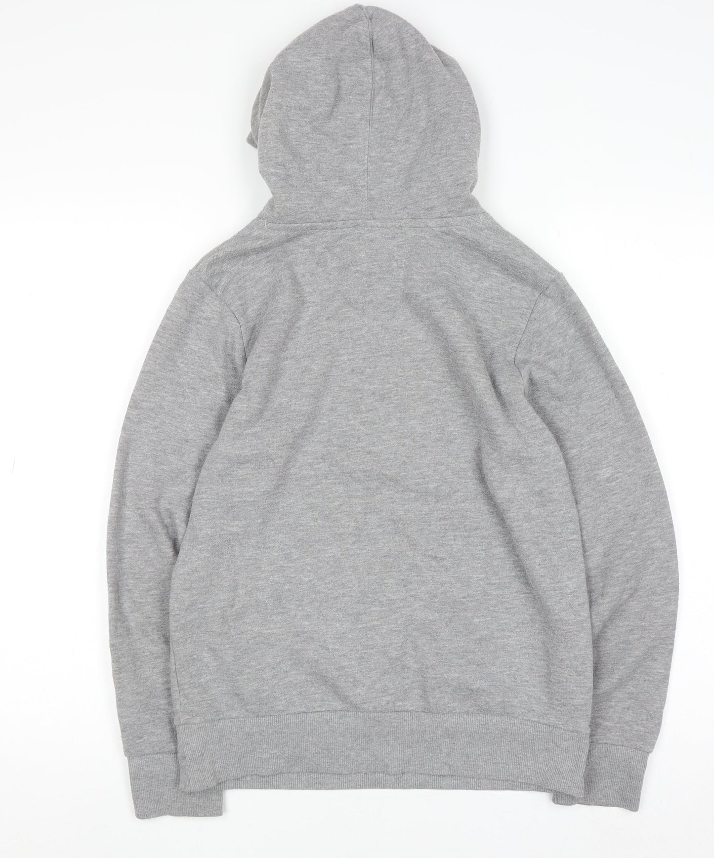 Converse Boys Grey Pullover Hoodie 12-13 Years Cotton Blend Fleece