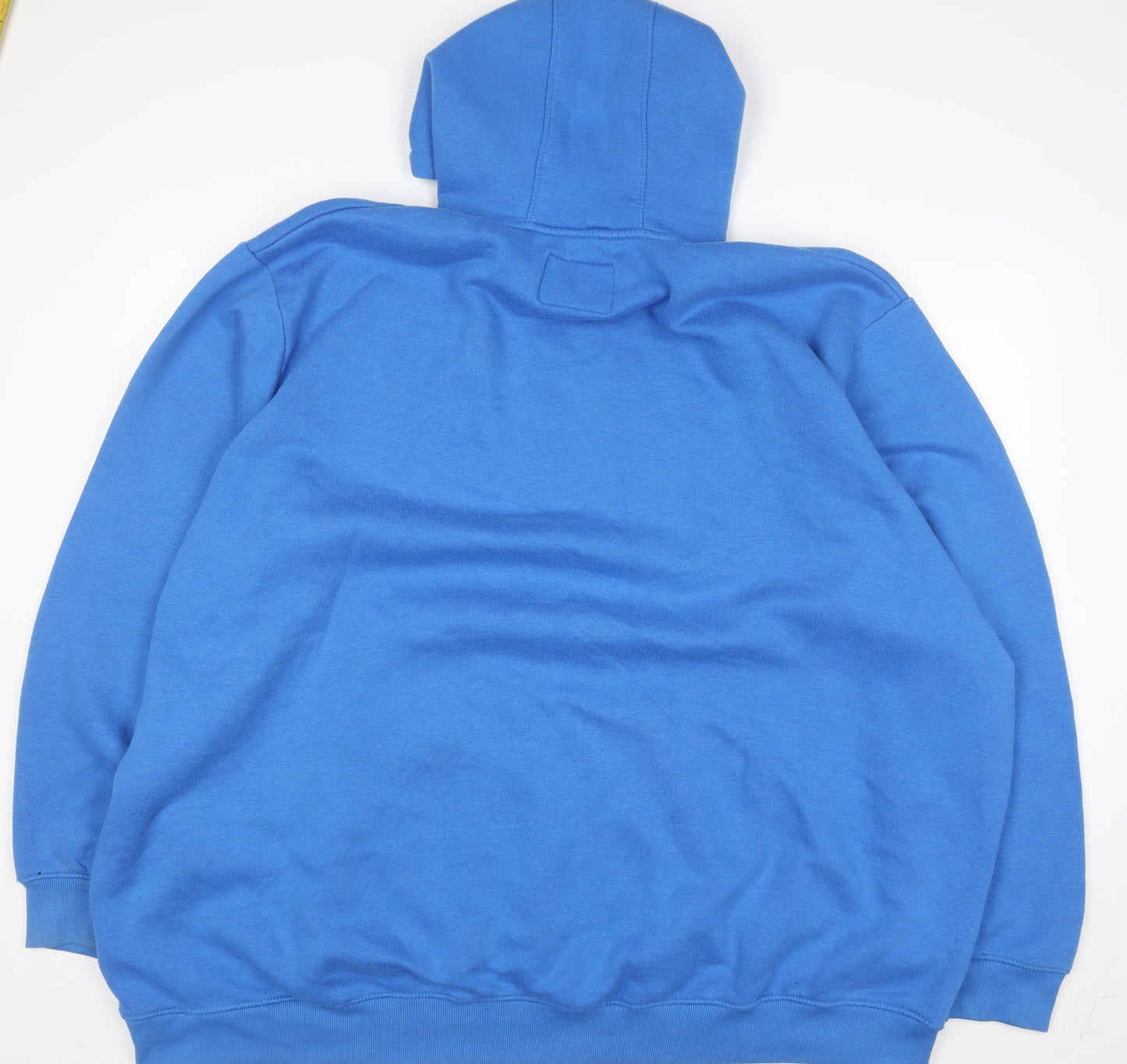 BadRhino Mens Blue 5XL Pullover Hoodie Graphic Print Fleece