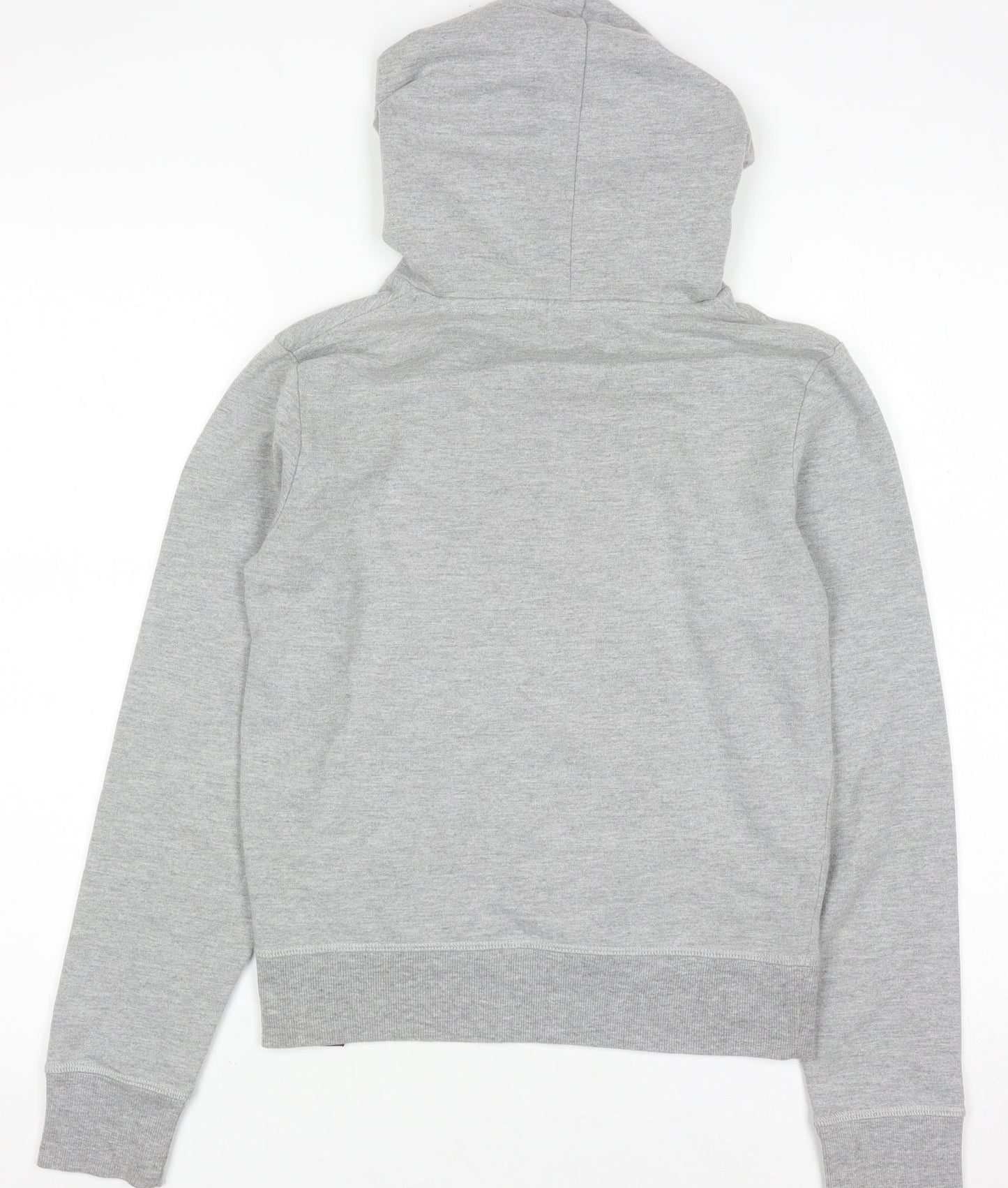 Lonsdale London Boys Grey Pullover Hoodie Size 8 Cotton Blend