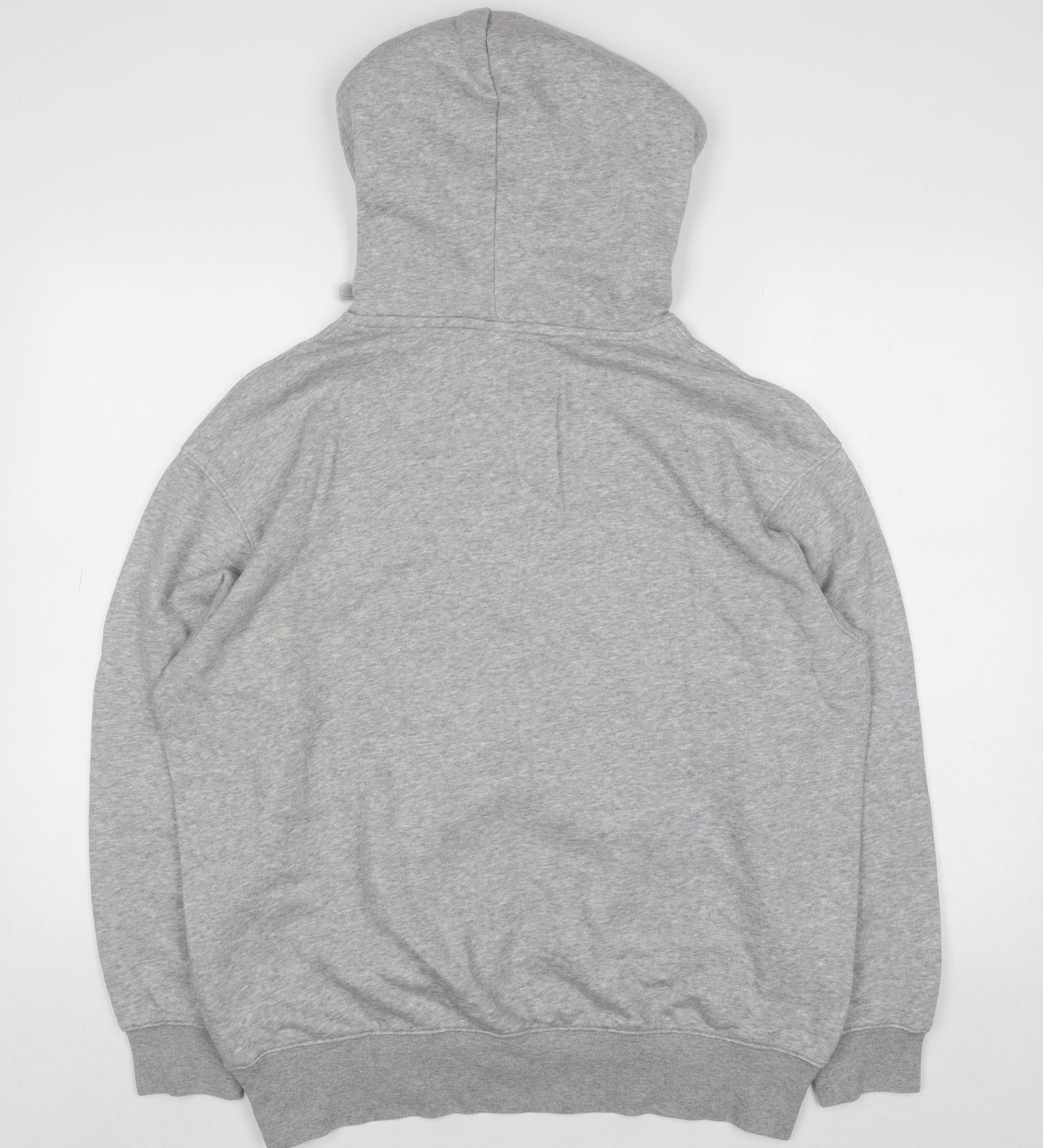 Nike Men's Grey Pullover Hoodie Small Fleece Regular Fit