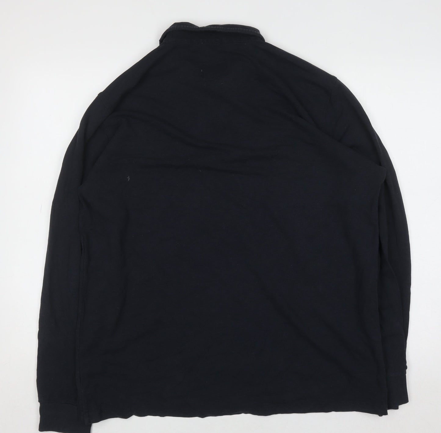 BAM Men's Black XL Long Sleeve Collared Casual Shirt