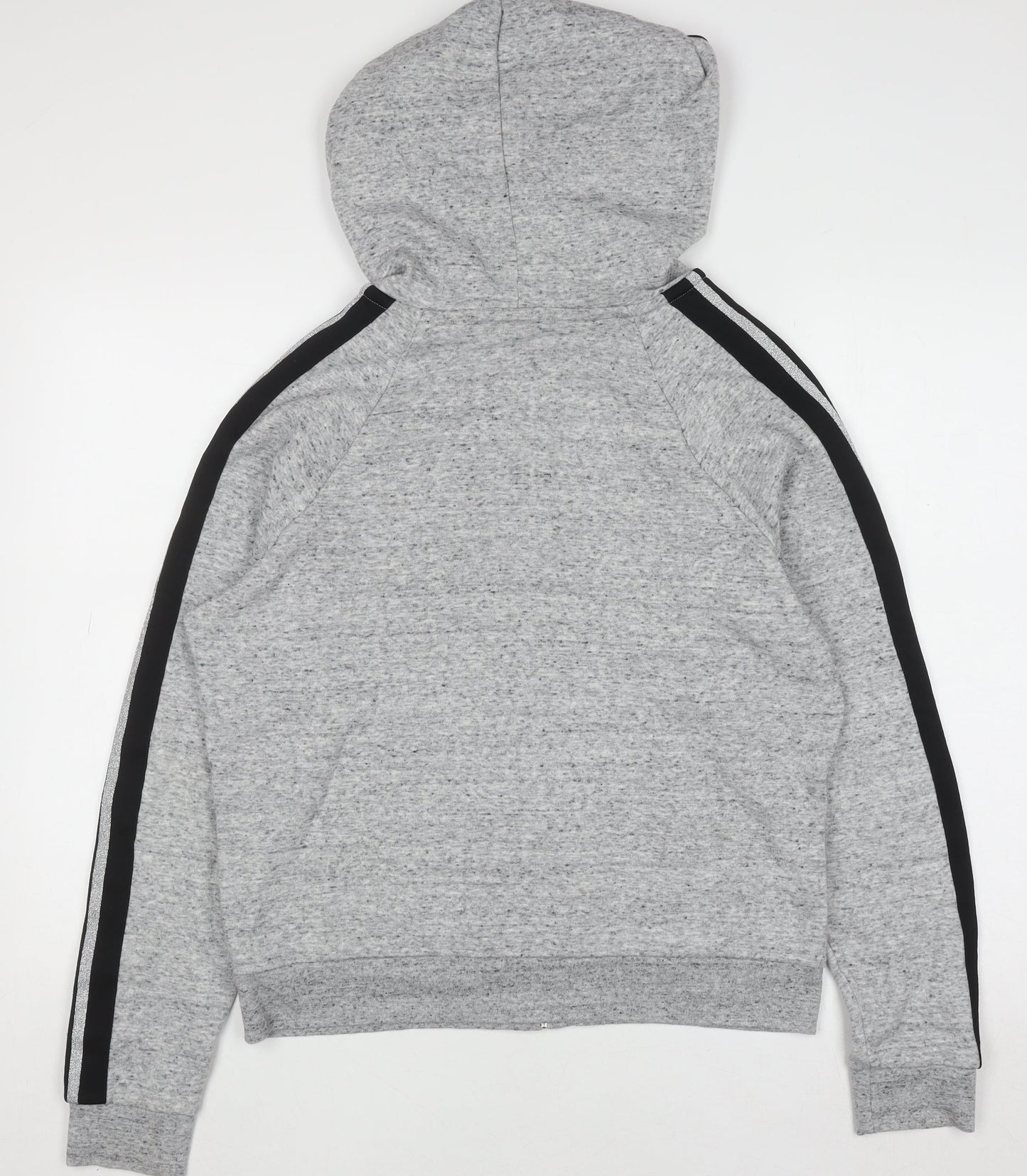 Victoria’s Secret PINK Women's Grey Full Zip Hoodie Size L