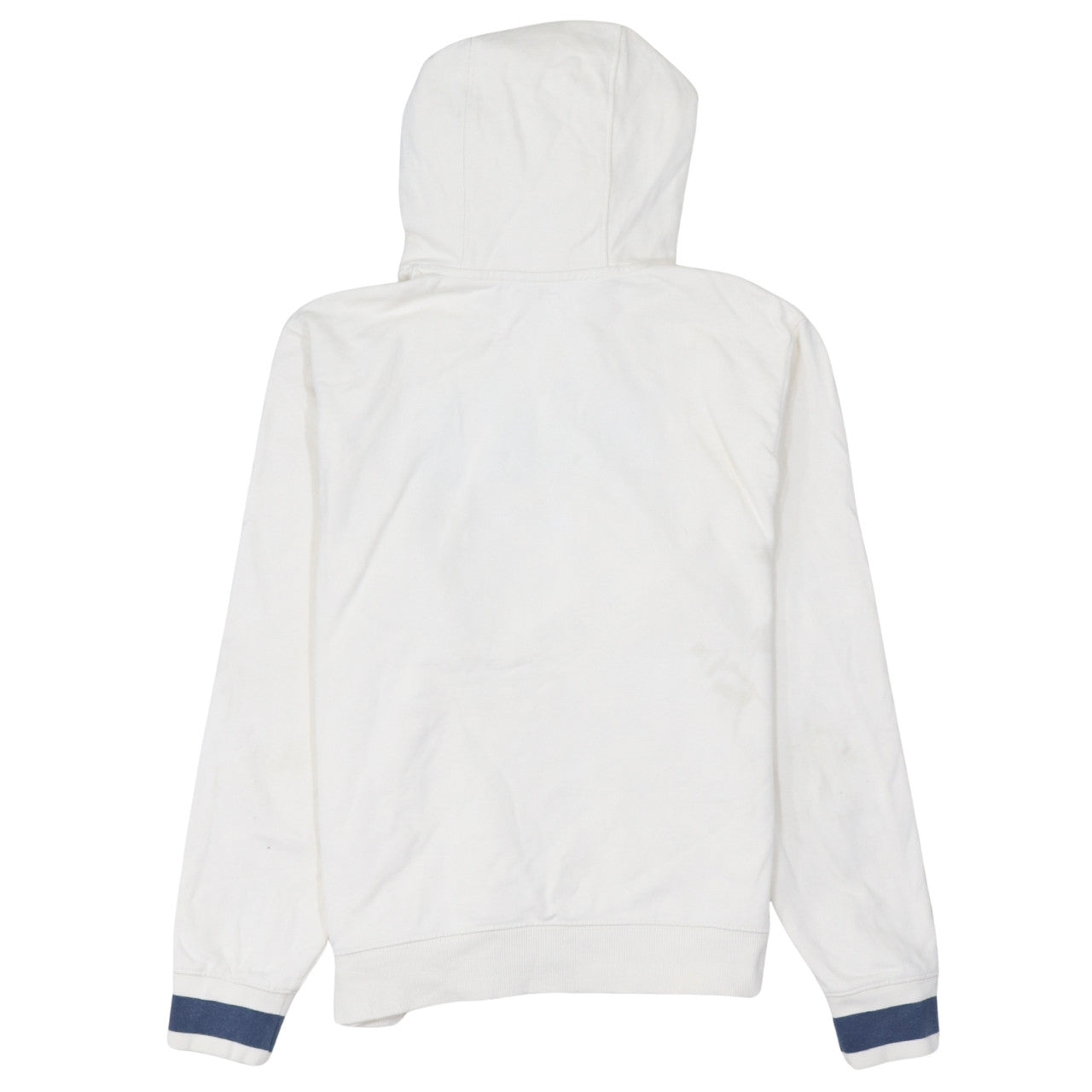 Nike Womens White Small Pullover Hoodie 100% Cotton Logo Print