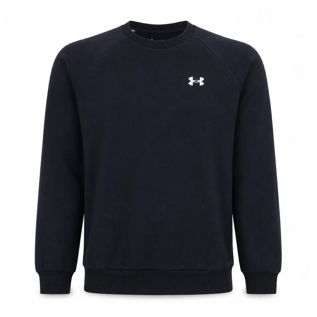 Under Armour Men's Black Small Pullover Fleece Sweatshirt