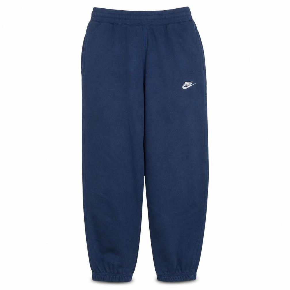 Nike Men Blue Regular Fit Jogger Sweatpants M Cotton Blend Tapered