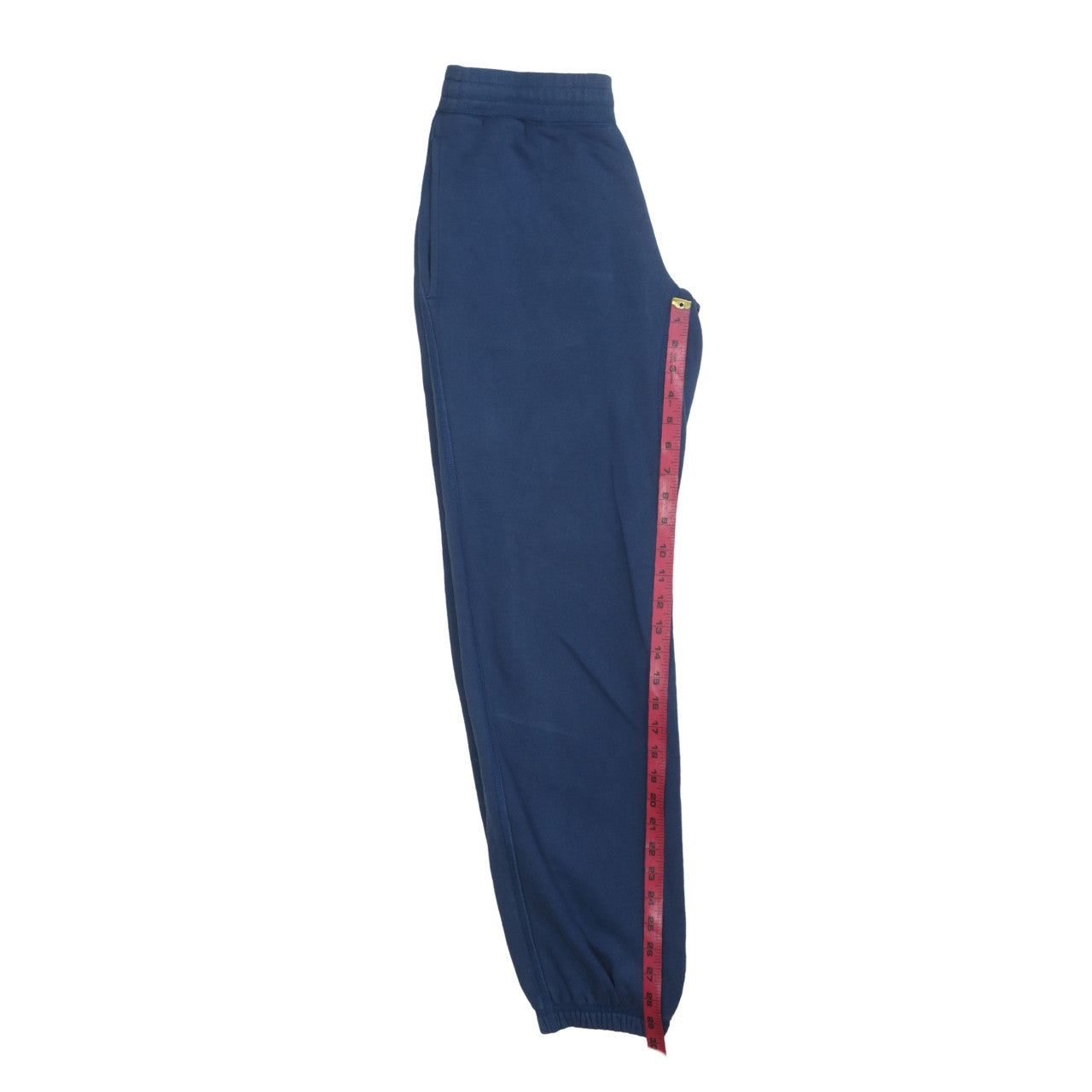 Nike Men Blue Regular Fit Jogger Sweatpants M Cotton Blend Tapered
