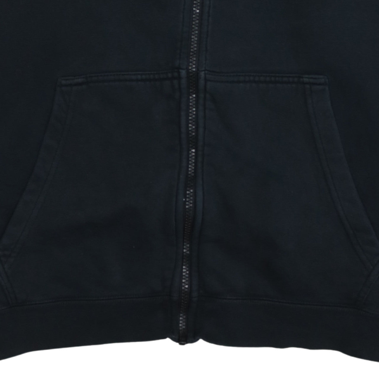Nike Men's Black XL Full Zip Hoodie Fleece Sweatshirt
