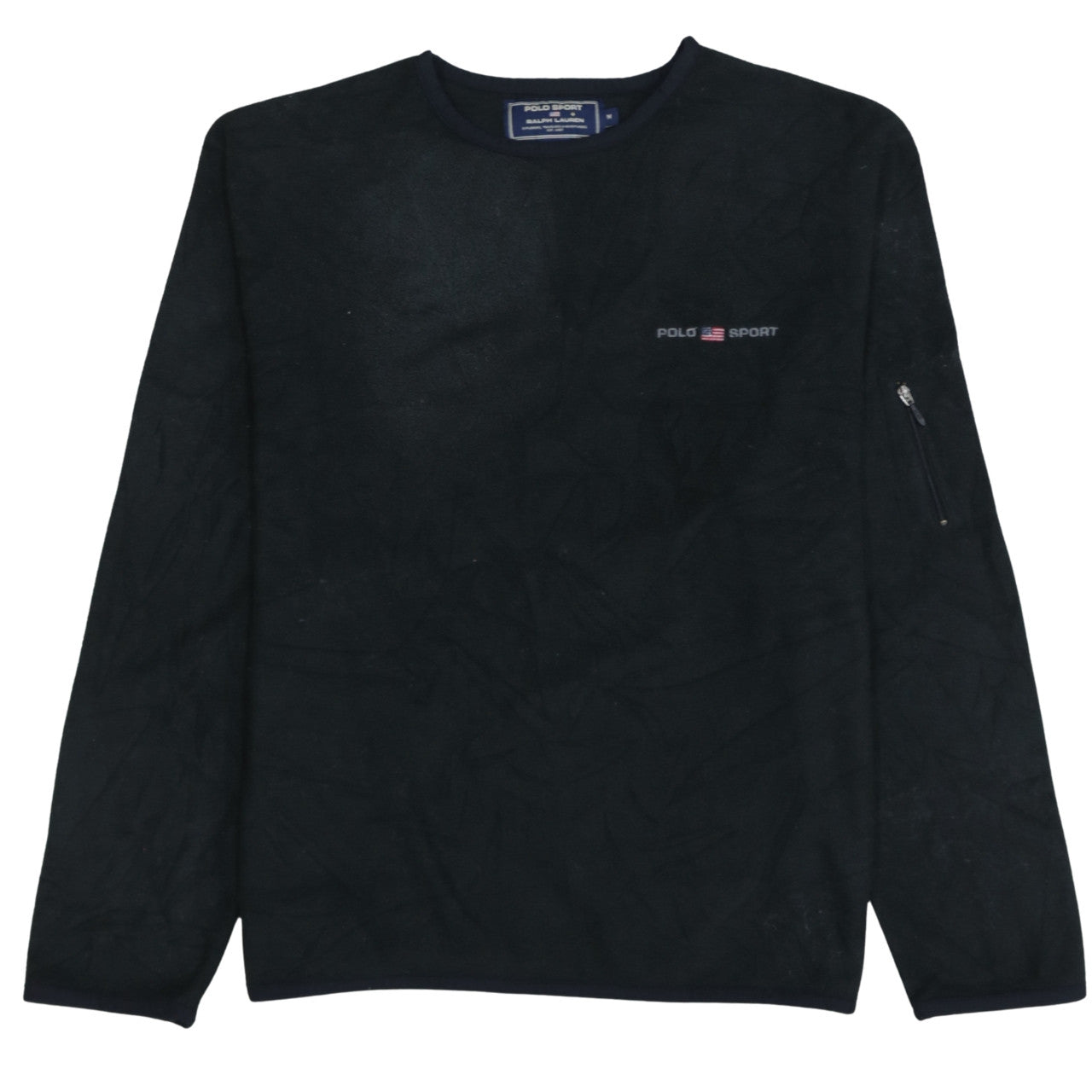 Polo Sport Ralph Lauren Men's Black Fleece Sweatshirt M