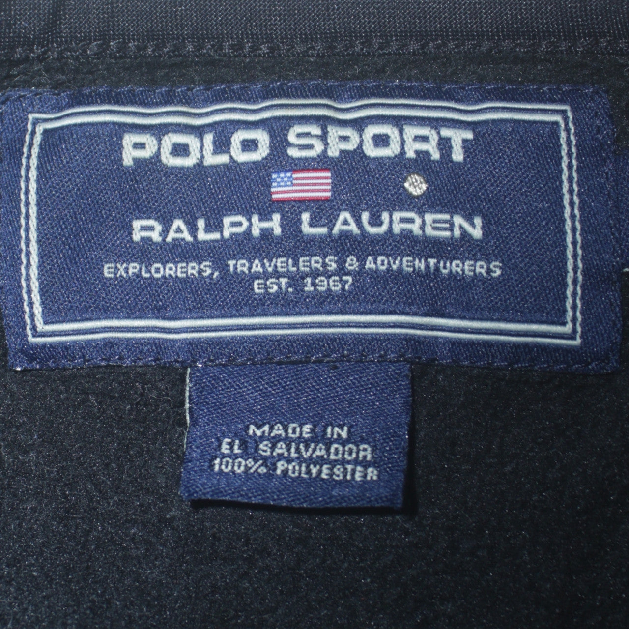 Polo Sport Ralph Lauren Men's Black Fleece Sweatshirt M
