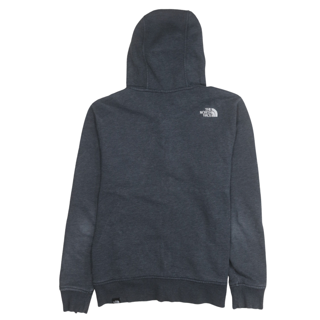 The North Face Men's Grey Full Zip Hoodie Size M Outdoor Logo