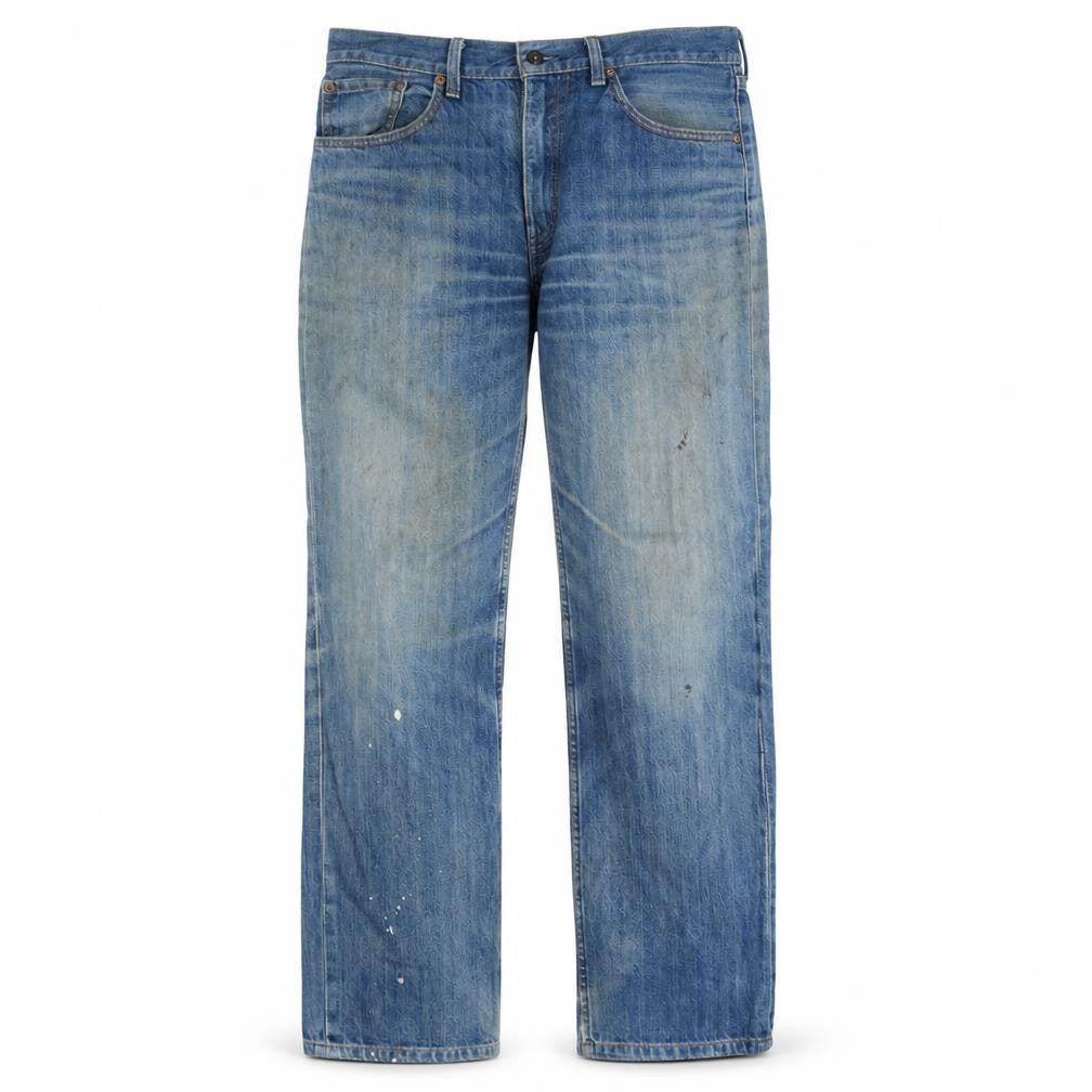 Levi's 502 Men's Blue 32x32 Straight Leg Vintage Denim Jeans